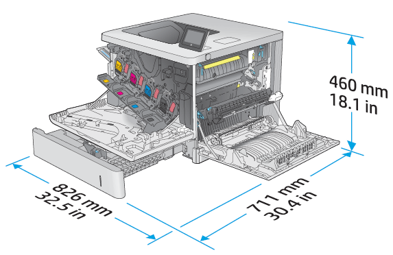 Impresora HP E55040dw