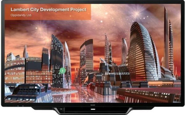 Pantalla Interactiva Sharp PN-80TH5